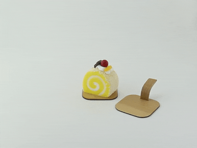 Bamboo Mini Dish With Handle - L:2.5in W:2.5in H:0.07in - 144 pcs