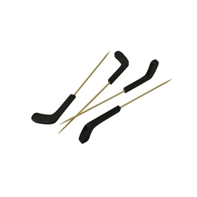 Bamboo Hockey Picks - L:4.75in - 1000 pcs Bamboo Hockey Picks - L:4.75in - 1000 pcs