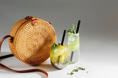 Unwrapped Durable & Reusable Black Bamboo Straw - D:0.16in 7.75in - 100 pcs Unwrapped Durable & Reusable Black Bamboo Straw - D:0.16in 7.75in - 100 pcs