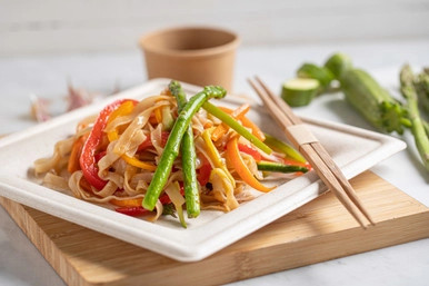 Bamboo Stylish Chopsticks - L:9.5in - 500 pcs Bamboo Stylish Chopsticks - L:9.5in - 500 pcs