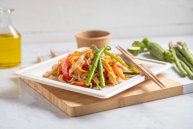 Bamboo Stylish Chopsticks - L:9.5in - 500 pcs Bamboo Stylish Chopsticks - L:9.5in - 500 pcs