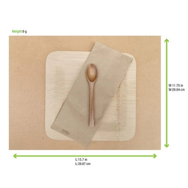 Beige paper place mat - L:15.8in W:11.8in - 1000 pcs Beige paper place mat - L:15.8in W:11.8in - 1000 pcs