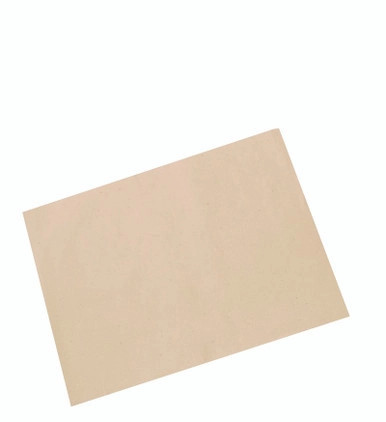 Cream paper place mat - L:15.8in W:11.8in - 1000 pcs