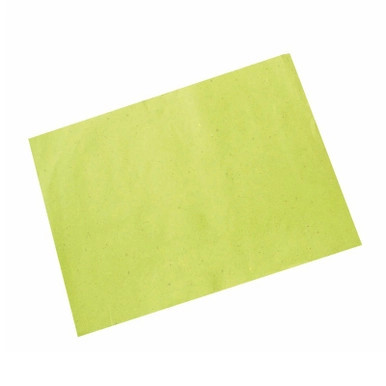 Green paper place mat - L:15.8in W:11.8in - 1000 pcs