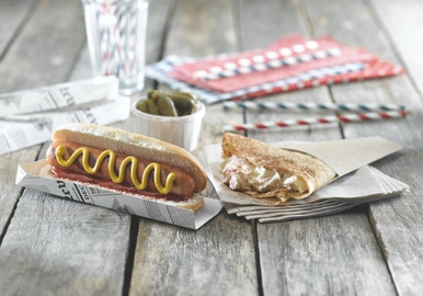 Durable Solid White Smoothie Paper Straws - Wrapped - D:0.3in L:7.75in - 3000 pcs