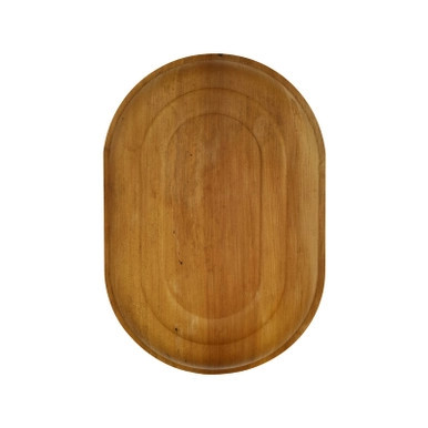 Oval Palm Leaf Plate - L:16.5in W:10.2in H:1in - 50 pcs Oval Palm Leaf Plate - L:16.5in W:10.2in H:1in - 50 pcs
