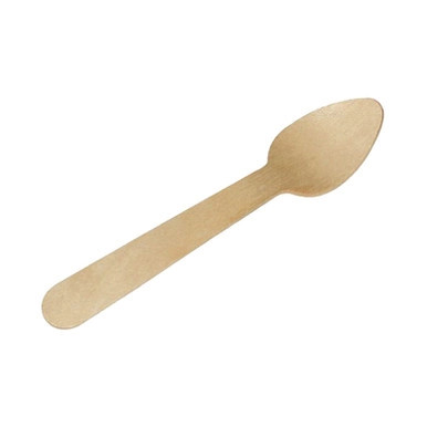 Unwrapped Wooden Spoon - L:5.5in - 2000 pcs