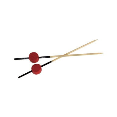 Order A Sample - Bamboo Pick Black End With Red bead