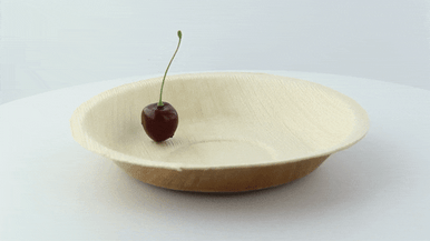 Palm Leaf Bowl / Plate - 16oz D:7in H:1in - 100 pcs Palm Leaf Bowl / Plate - 16oz D:7in H:1in - 100 pcs