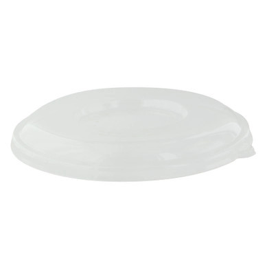Clear PLA round lid for 210APUPK24BR & 210APUPK32BR & 210APUPK40BR - D:7.7in - 250 pcs