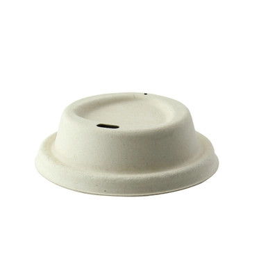 Compostable Rippled Beige Cups - 4 oz Dia: 2.4" H: 2.4"