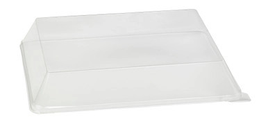 Clear PET Lid for 210BBA2621 - L:10.6in W:7.87inin H:0.39in - 200 pcs Clear PET Lid for 210BBA2621 - L:10.6in W:7.87inin H:0.39in - 200 pcs