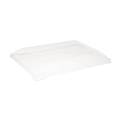 Clear PET Lid for 210SAMBQ85 - L:6.29in W:3.54in H:0.86in - 100 pcs