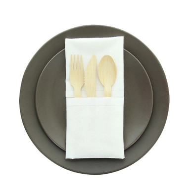 Luxury Cream Cotton Table Napkin. - L:15.8in W:15.8in - 100 pcs Luxury Cream Cotton Table Napkin. - L:15.8in W:15.8in - 100 pcs