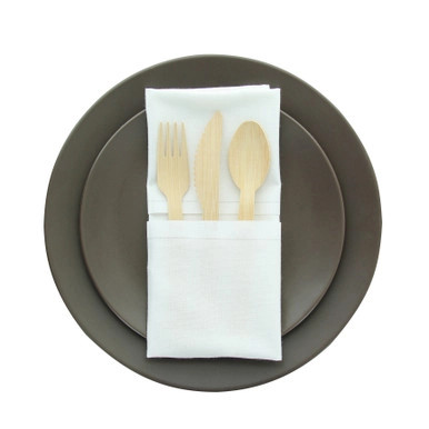 Luxury White Snow Cotton Table Napkin. - L:15.8in W:15.8in - 100 pcs Luxury White Snow Cotton Table Napkin. - L:15.8in W:15.8in - 100 pcs