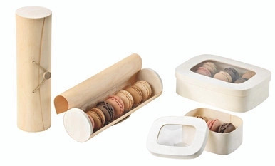 Rectangular Wood Box - 8oz L:4.3in W:3in H:2in - 100 pcs