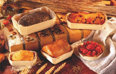 Wooden Baking Mold MC77 - 4oz - L:3.7in W:3.3in H:1.5in - 300 pcs Wooden Baking Mold MC77 - 4oz - L:3.7in W:3.3in H:1.5in - 300 pcs