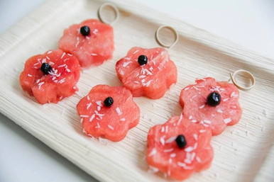 Curved Bamboo Skewers - L:4.3in - 2000 pcs