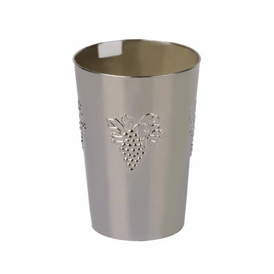 Silver reusable cup with grapes design - 6oz 300 pcs