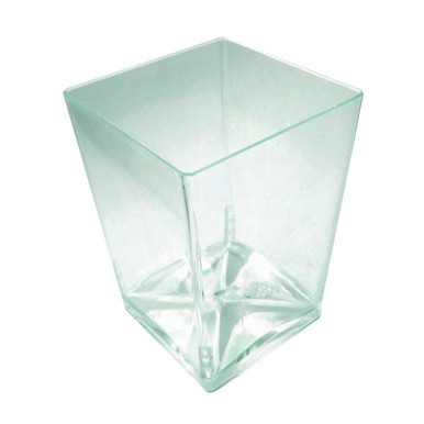 FANI Transparent Green Cup - 4.2oz L:2in W:2in H:2.8in - 432 pcs