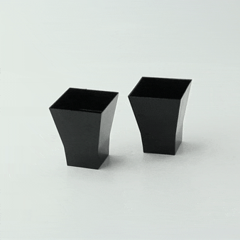 TAITI White Square Cup - 2oz L:1.7in W:1.7in H:2.1in - 600 pcs TAITI White Square Cup - 2oz L:1.7in W:1.7in H:2.1in - 600 pcs
