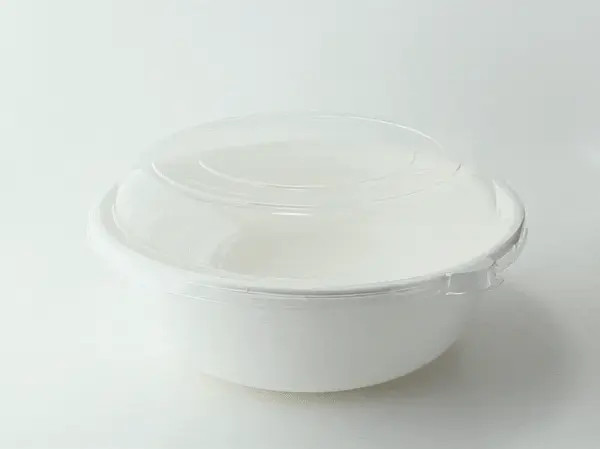 Clear PET Lid for 210APUB2400 & 210APU25 - L:8.85in W:8.85in H:1.18in - 100 pcs