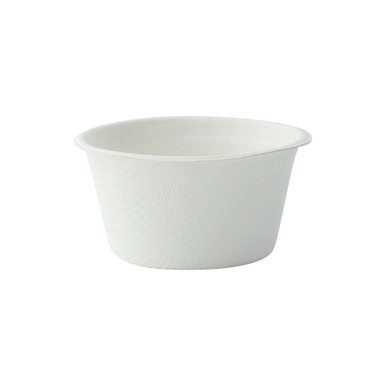 White Sugarcane Souffle / Portion Cup - 2oz D:2.4in - 2000 pcs White Sugarcane Souffle / Portion Cup - 2oz D:2.4in - 2000 pcs