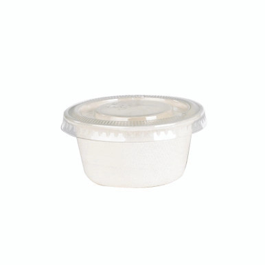 White Sugarcane Souffle / Portion Cup - 2oz D:2.4in - 2000 pcs White Sugarcane Souffle / Portion Cup - 2oz D:2.4in - 2000 pcs