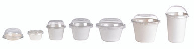 White Sugarcane Takeout Bowl - 16oz D:4.3in - 500 pcs
