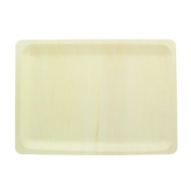 SCANDINAVIA Rectangular Wooden Tray - L:15.75in W:11in H:0.75in - 50 pcs SCANDINAVIA Rectangular Wooden Tray - L:15.75in W:11in H:0.75in - 50 pcs