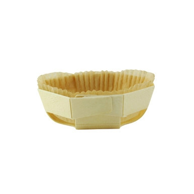 Round baking mold with liner - 6oz D:4.7in H:1.6in - 100 pcs Round baking mold with liner - 6oz D:4.7in H:1.6in - 100 pcs