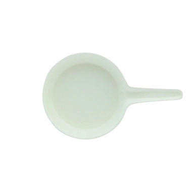 Bio n Chic Shallow pan White Sugarcane Dish - 1.5oz D:2.2in L:3.6in H:0.6in - 300 pcs Bio n Chic Shallow pan White Sugarcane Dish - 1.5oz D:2.2in L:3.6in H:0.6in - 300 pcs