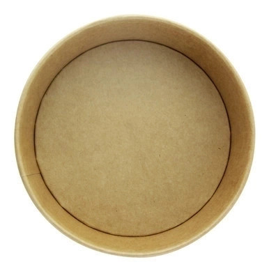 Round kraft To go container - 20oz D:5.9in H:2in - 360 pcs Round kraft To go container - 20oz D:5.9in H:2in - 360 pcs