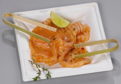 Bamboo Tong - L:3.5in - 200 pcs Bamboo Tong - L:3.5in - 200 pcs