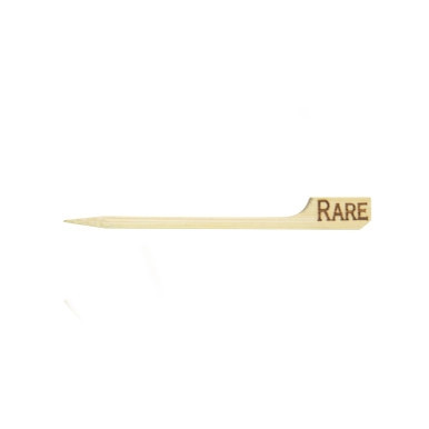 Steak Markers Cooked Labels Rare - L:3.5in - 1000 pcs Steak Markers Cooked Labels Rare - L:3.5in - 1000 pcs