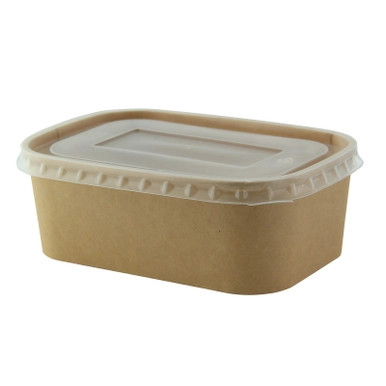 Rectangular PP Lid for the 210PCREC range - L:6.8in W:4.8in H:0.2in - 200 pcs