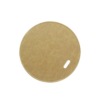 Kraft Paper Coffee Lid for 8oz D:3.15in - 1000 pcs
