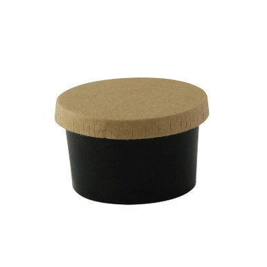 Kraft Paper Lid for 210POC60N & 210POB61 & 210GPU7(BR) - D:2.44in - 1000 pcs