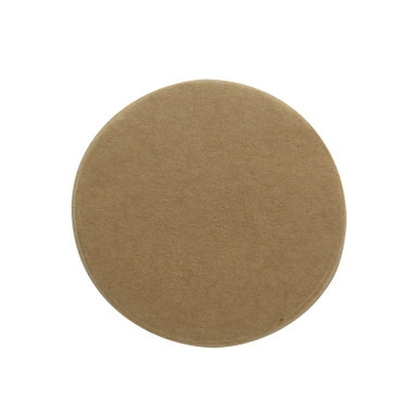 Kraft Paper Lid for 210POC60N & 210POB61 & 210GPU7(BR) - D:2.44in - 1000 pcs