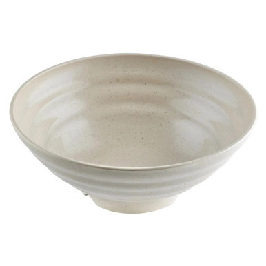 HUSKLY Reusable bowl beige husk composite - 44 oz D:8.26in H:3.14in - 48 pcs