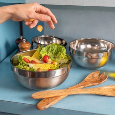 Noxbox reusable stainless steel bowl - 10oz D:4.52in - 20 pcs Noxbox reusable stainless steel bowl - 10oz D:4.52in - 20 pcs