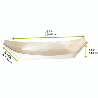 Wooden Boat - L:9.7 x W: 4.5 x B: 5.3 x 3.5in - 500 pcs Wooden Boat - L:9.7 x W: 4.5 x B: 5.3 x 3.5in - 500 pcs