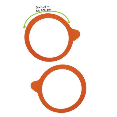 Bokocook reusable Preservation gasket for Weck jars - D:3.93in - 500 pcs