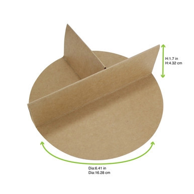 Divider 3 sides to fit in 210PCP1100K & 210PCCO1200K - D:6.4in H:1.7in - 360 pcs