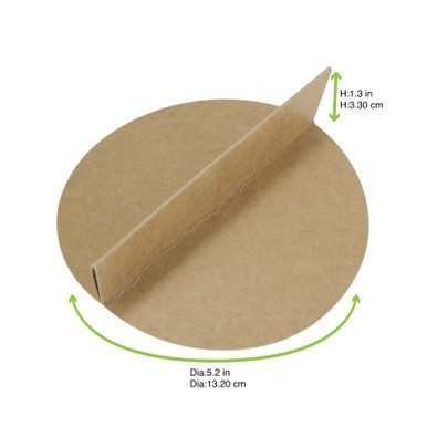 Divider 2 sides to fit in 210PC481K/210PC480KN - D:5.2in H:1.3in - 360 pcs