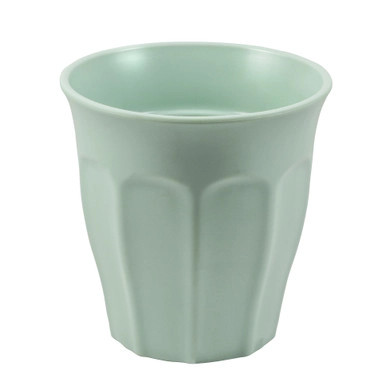 Phoenix Reusable recyled pale green tumbler - 7oz D:3.5in H:3.5in - 48 pcs
