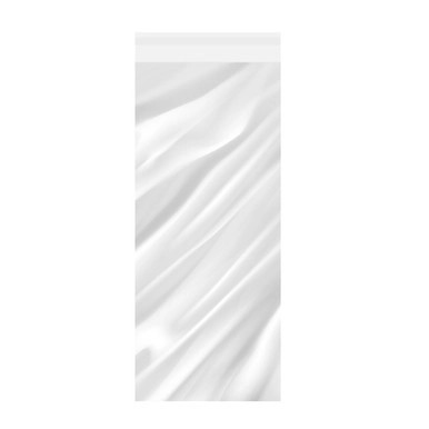 Classic transparent resealable BOPP Klever bag - L:13.78in W:5.91in H:1.57in - 2000 pcs