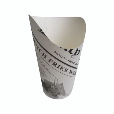 White Wrap Cup - 12oz H:5.2 D:3.5in - 1000 pcs