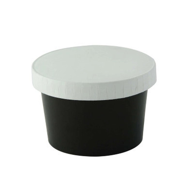 Compostable White Paper Lid for 6oz Paper Cups And 21POC8/12 - D:2.9in - 1000 pcs