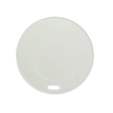 White Paper Coffee Lid for 10oz / 12oz / 16oz / 20oz.. - D:3.54in - 1000 pcs